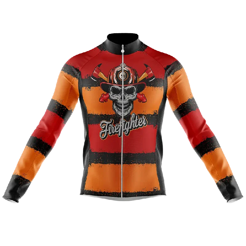 smooth fit athletic sweatshirtFirefighter V3 Long Sleeve Cycling Jersey