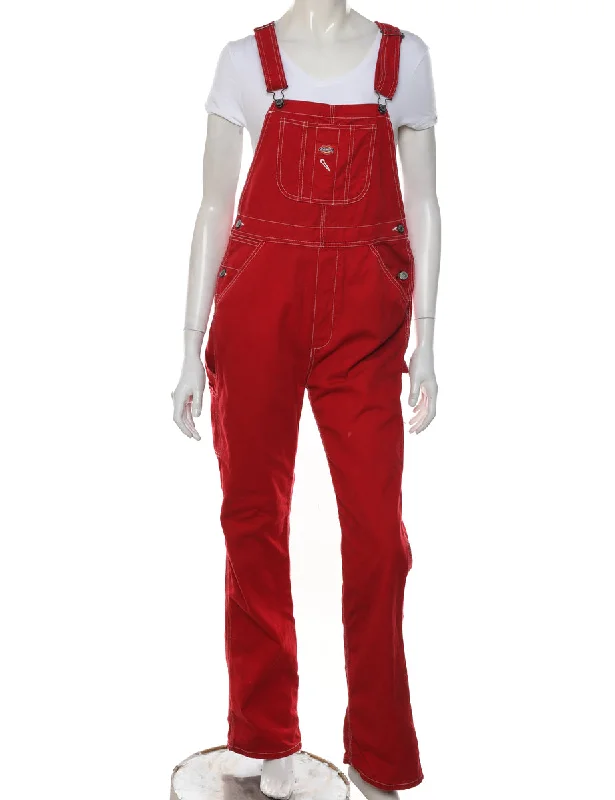 trendy bomber coatDickies Red Dungarees - W34 L30