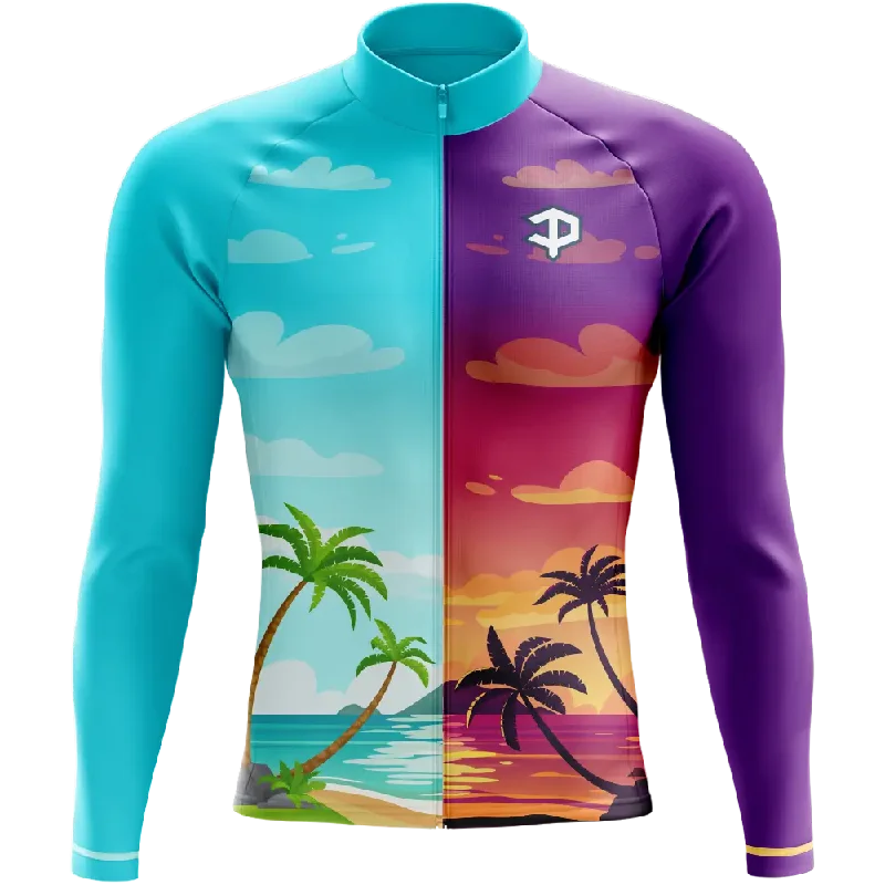 fashionable gym hoodieDay n' Night Long Sleeve Cycling Jersey