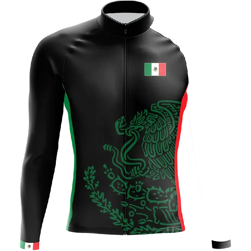 slim fit workout hoodieMexico V2 Elite Long Sleeve Cycling Jersey