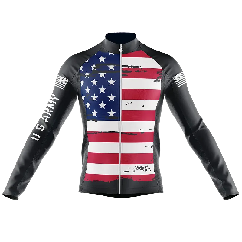 premium gym hoodieUS Army V4 Long Sleeve Cycling Jersey