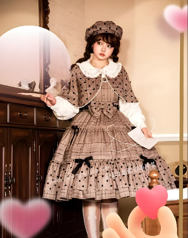 casual evening dressDawn and Morning~Forest Diary~Plus Size Lolita Dress Suit Elegant CLA Lolita JSK