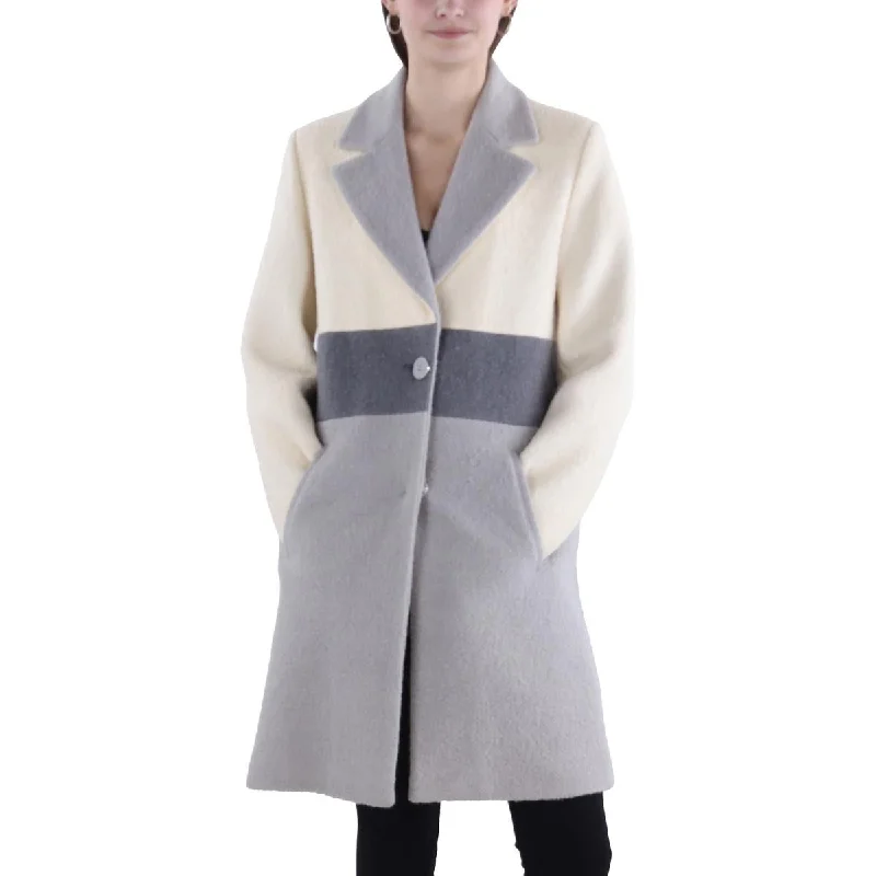 fashionable outerwearWomens Wool Blend Long Wool Coat