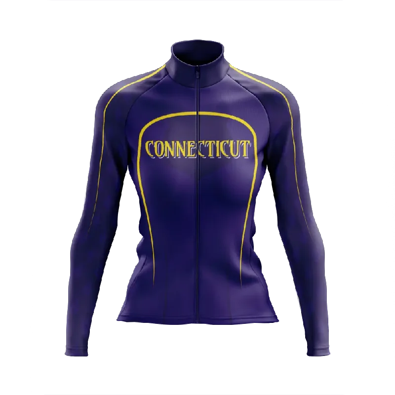 casual workout hoodieWomen's Connecticut Long Sleeve Cycling Jersey