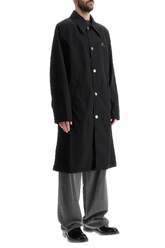 sporty outerwearAmi Alexandre Matiussi Unisex Car Coat Made Of Nylon And Cotton