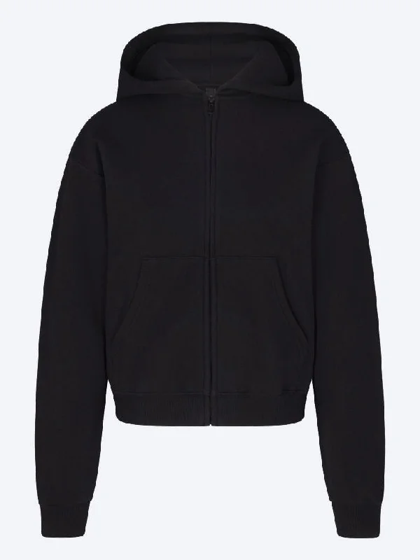 luxe gym hoodieCotton fleece classic zip up hoodie