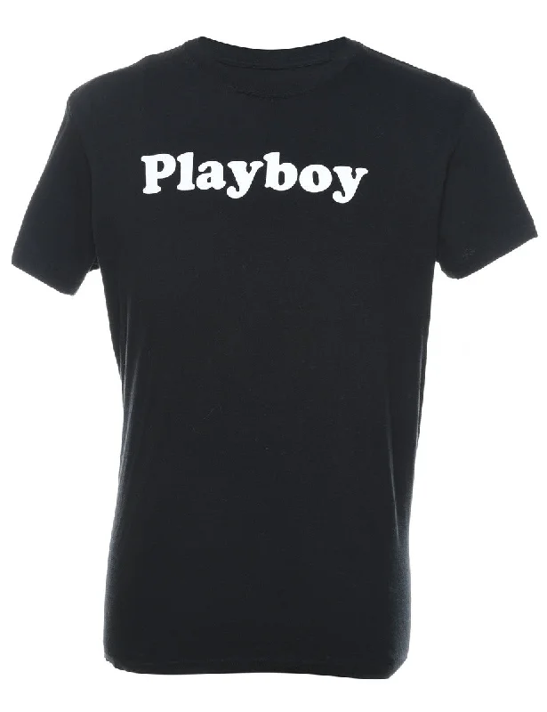 functional coatPlayboy Black & White Printed T-shirt - L