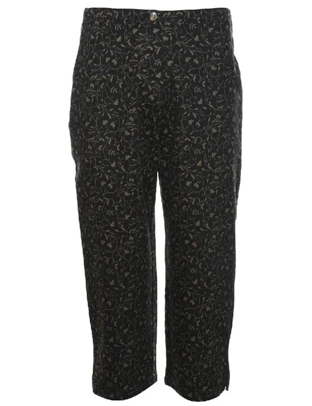 classic jacketLeafy Print Trousers - W28 L23