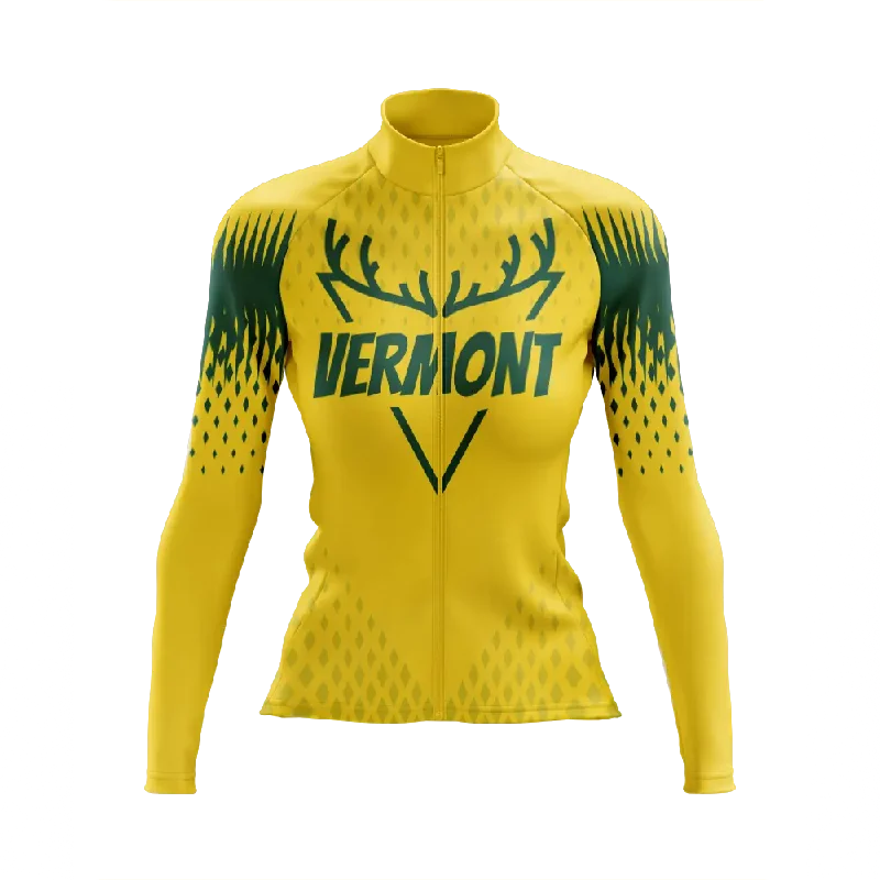 fashion sportswear hoodieWomen's Vermont Long Sleeve Cycling Jersey