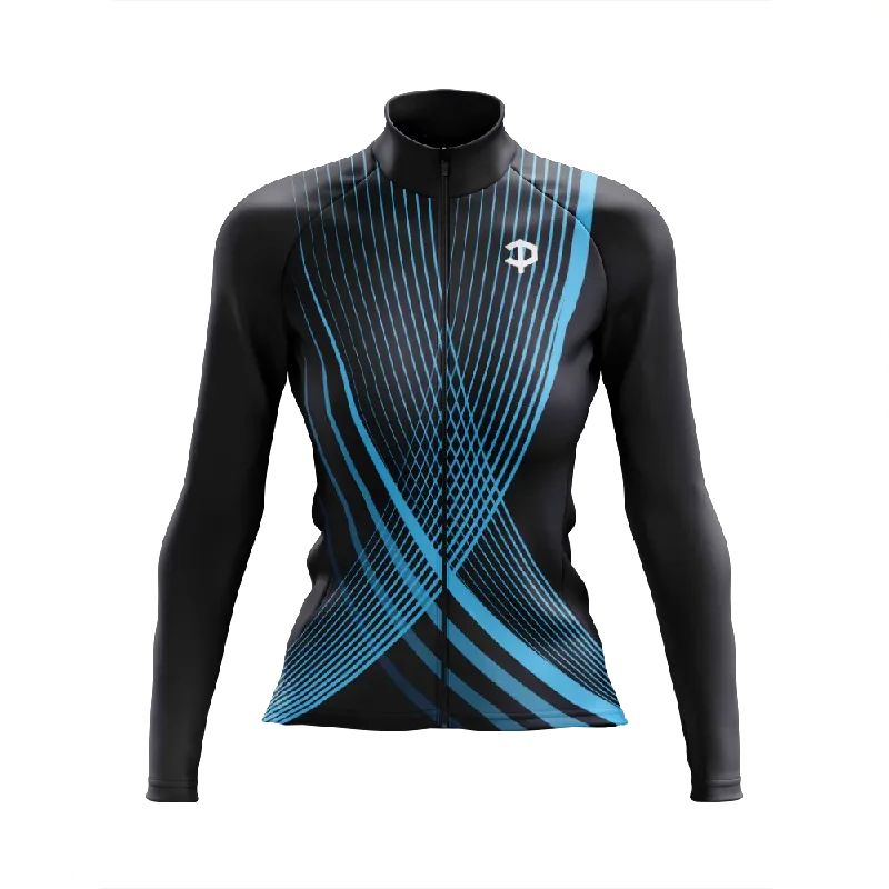 workout style hoodieWomen's Pusher V1 Long Sleeve Cycling Jersey