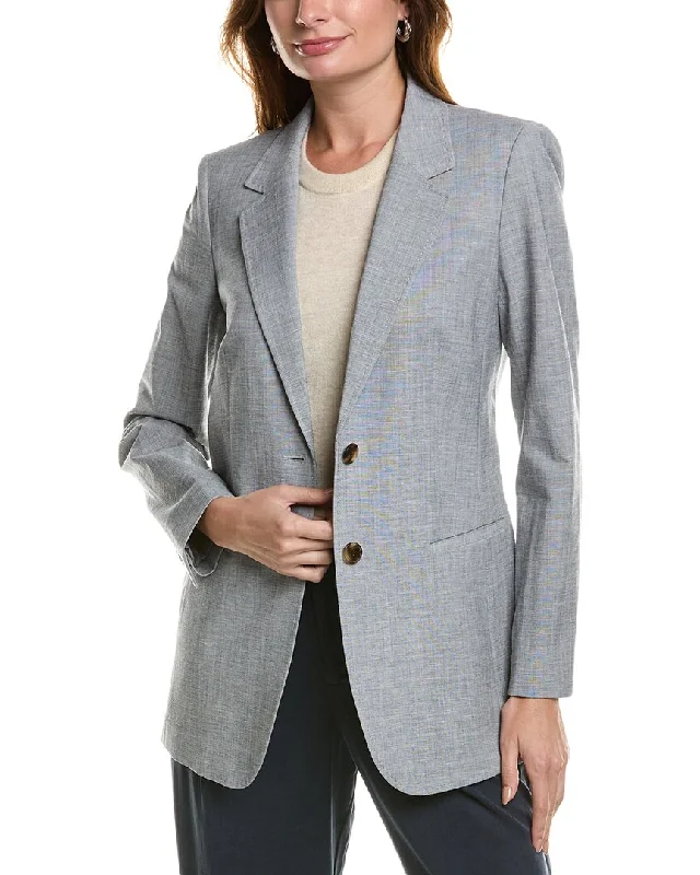 fashion-forward coatLafayette 148 New York William Wool-Blend Blazer