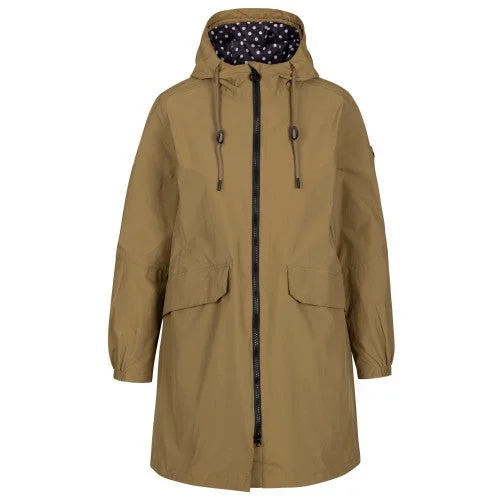 trendy puffer coatTrespass Womens/Ladies Saltom Longline Waterproof Jacket