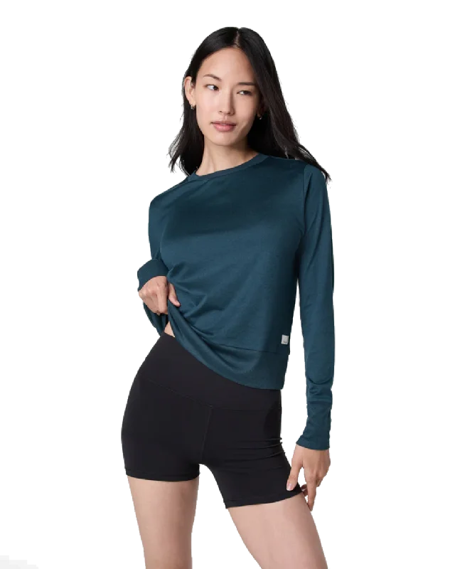 comfortable athletic sweatshirtDaydream Crew Sweatshirt in Moss Heather