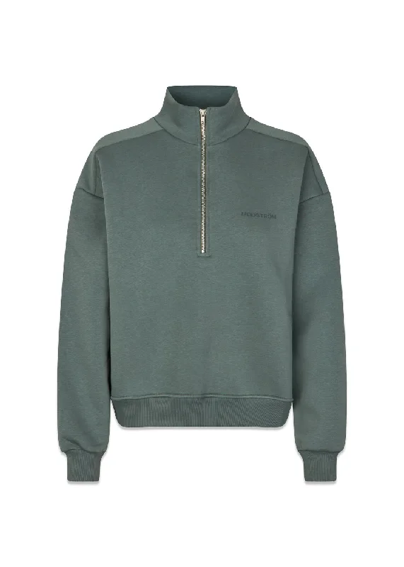 streetwear gym sweatshirtTiaMD t-neck - Balsam Green