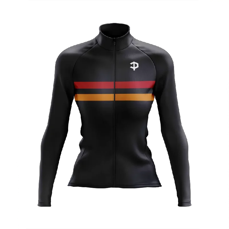 performance gym sweatshirtWomen's Pusher V2 Long Sleeve Cycling Jersey