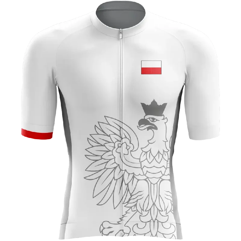 trendy sports sweatshirtPoland Elite Short Sleeve Cycling Jersey