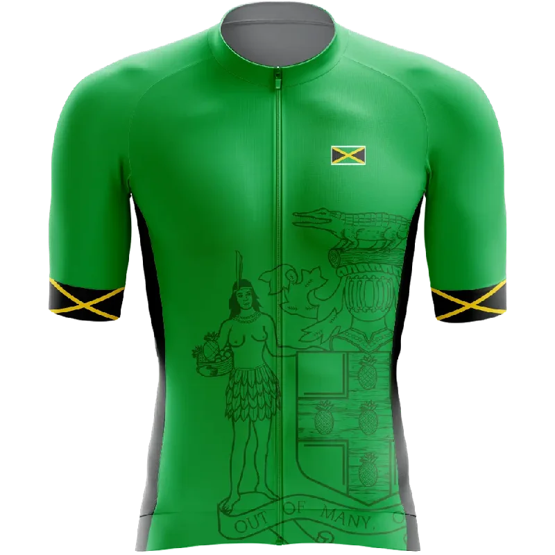 fashionable fitness sweatshirtJamaica Elite Short Sleeve Cycling Jersey