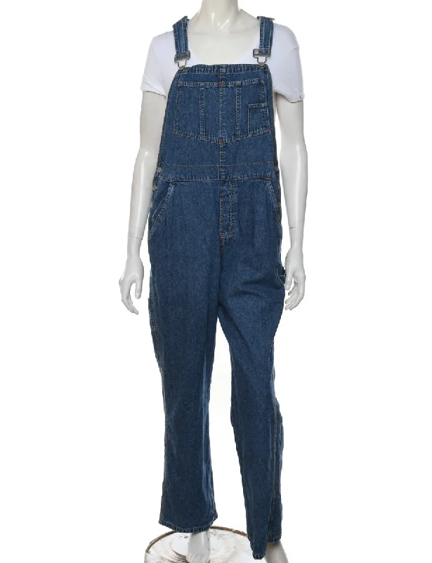 lightweight winter coatDark Wash Pinafore Dungarees - W36 L28