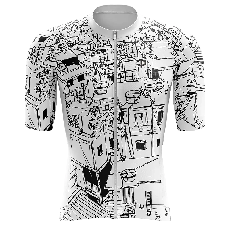 graphic gym sweatshirtFavela Short Sleeve Cycling Jersey