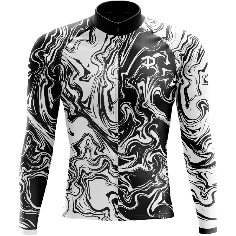 performance workout sweatshirtSea and Sky Long Sleeve Cycling Jersey